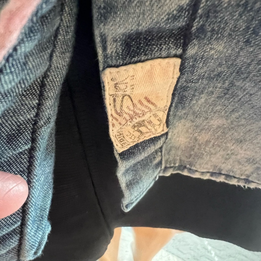 Silver Jeans Co. Denim Shirt SZ SM - Picture 4 of 11